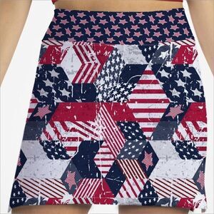 SkortObsession spangled patriotic golf skort